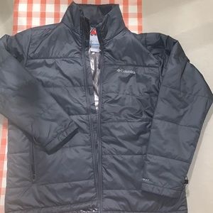 COPY - Men’s Grey Colombia Omni-Heat puffer jacket